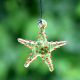 Multicolor Beach Theme Assorted Starfish Christmas Tree Ornaments Set of 10 Pcs